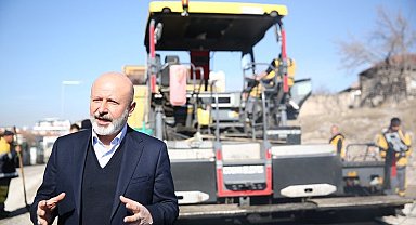 Kayseri Kocasinan'da asfalt mesaisi