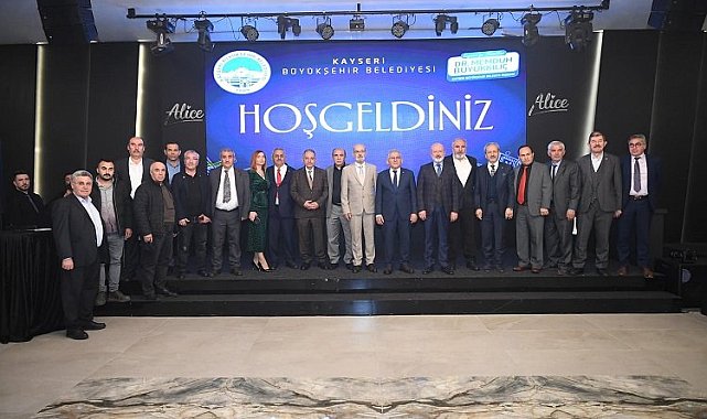 Kayseri protokolü Yozgatlılarla buluştu