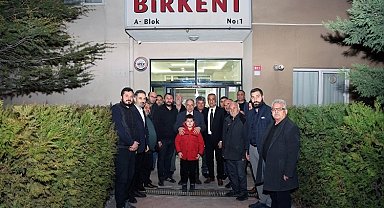 Kayseri Talas'ta akşam oturması