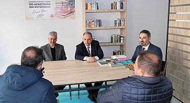Kayseri Talas'tan 100 Apartmana 100 Kütüphane