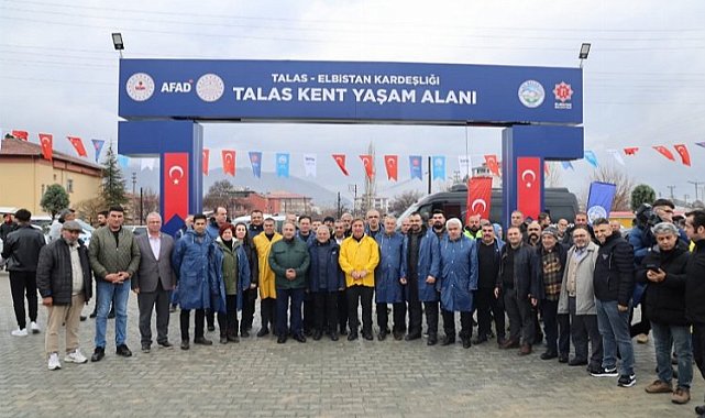 Kayseri Talas'tan çifte mesaj