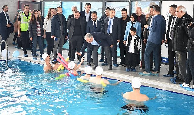 Kayseri'ye Engelsiz Yaşam Merkezi Havuz Kompleksi kazandırıldı