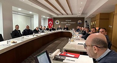 Keşan TSO Ocak ayı meclis toplantısı gerçekleştirildi