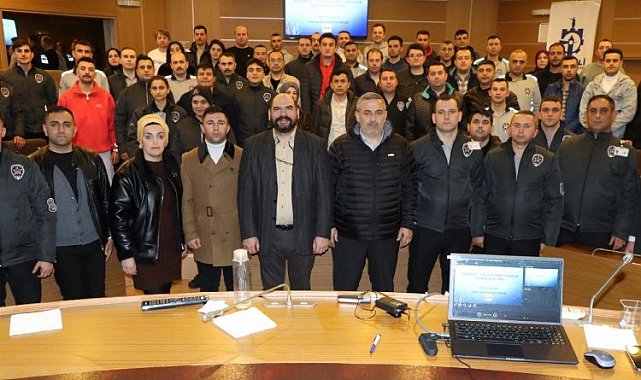 Kocaeli Büyükşehir'de güvenlik personeline oryantasyon