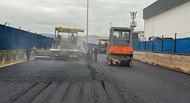 Kocaeli'de Ford'a ulaşımın sağlandığı yola asfalt