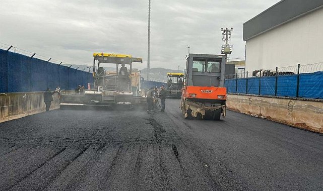Kocaeli'de Ford'a ulaşımın sağlandığı yola asfalt