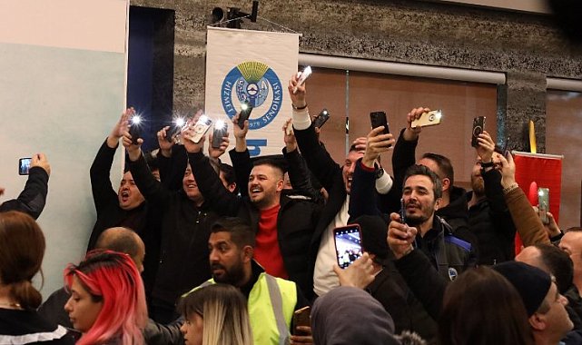 Kocaeli'de toplu sözleşme sevinci