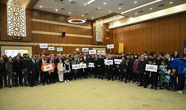 Konya'da amatör spor kulüplerine malzeme desteği