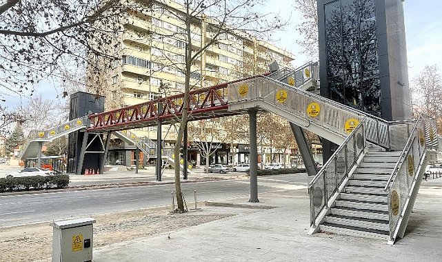 Konya'ya yeni üst geçitler kazandırılıyor
