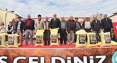 Köprübaşılı üreticilere gübre desteği