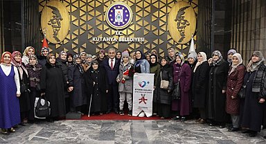 Kütahya'da büyüklerden Başkan Işık'a teşekkür