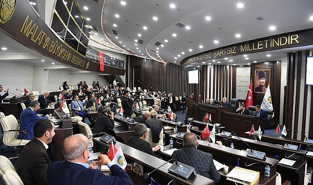 Malatya Büyükşehir Belediye Meclisi toplantı