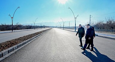 Malatya Büyükşehir'den yol yatırımlarına yakın takip