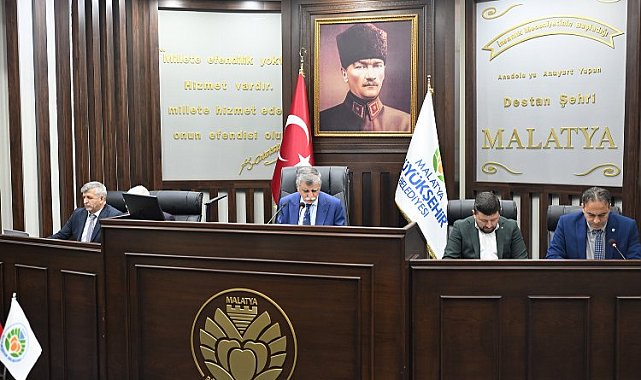 Malatya'da Büyükşehir Belediye Meclisi toplandı