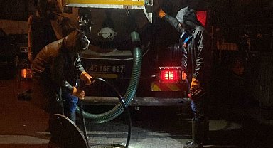 Manisa Büyükşehir ve MASKİ'den sağanak mesaisi