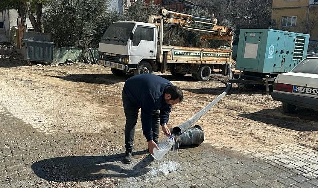 Manisa Demirci'de sondajı tamamladı