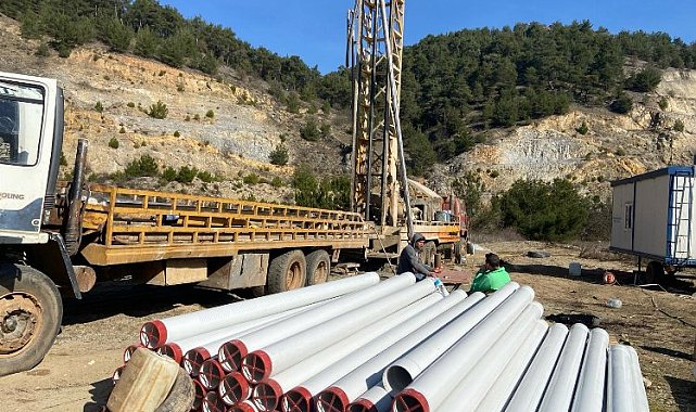 Manisa Taşkuyucak'ta sondaja devam