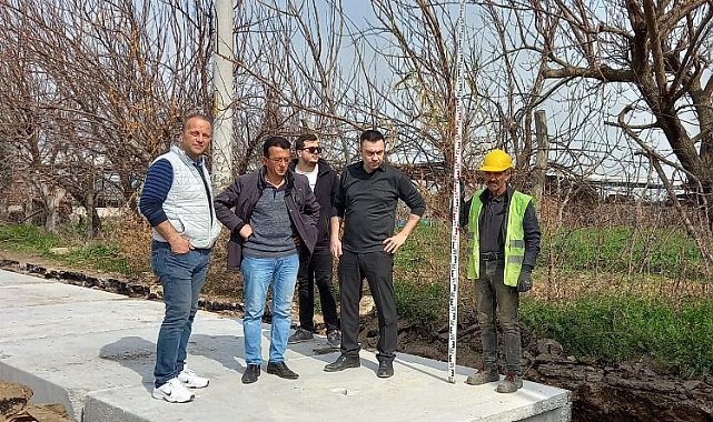 Manisa'da 46 Milyon TL'lik menfez yatırımı sürüyor