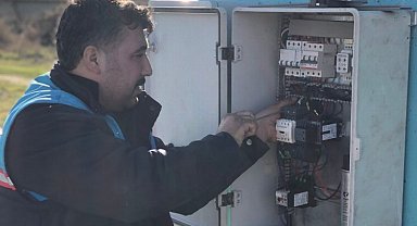 Manisa'da sondaj kuyularının elektrik panoları yenileniyor