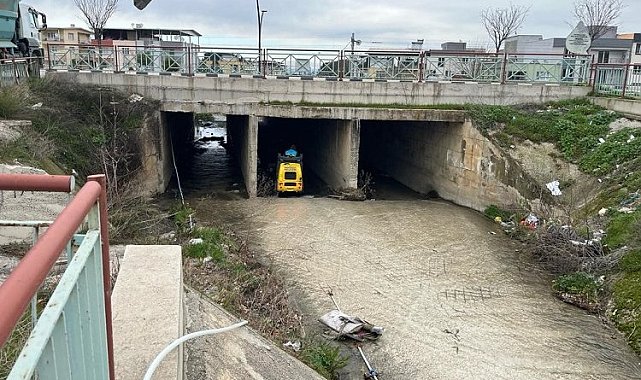 MASKİ'den dere ve menfez temizliği