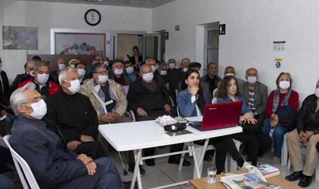 Mersin'de Emekli Evi üyelerine bilgilendirme