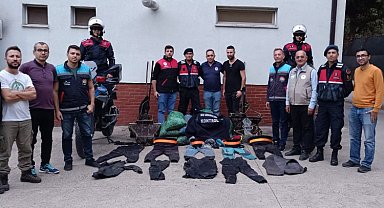 Mudanya'da yasak bölgede kum şırlanı avcılığı!