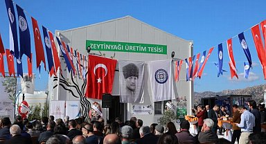 Muğla'da Bafa Zeytinyağı Üretim Tesisi açıldı