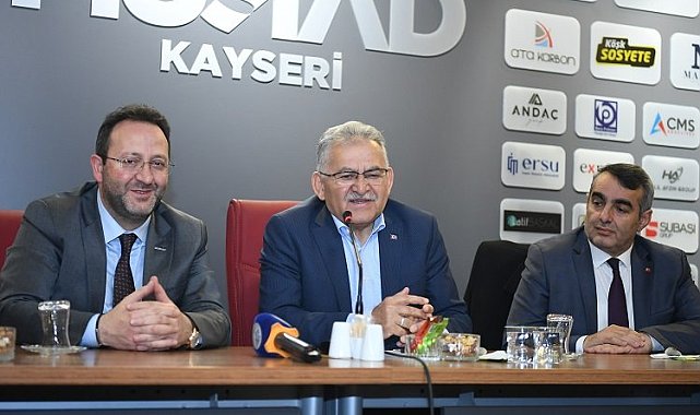 MÜSİAD Kayseri Başkan Büyükkılıç'ı ağırladı