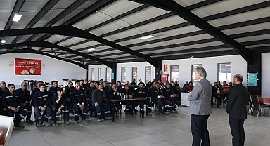 Mustafa Palancıoğlu'ndan fabrika işçilerine ziyaret