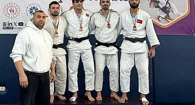 Sakaryalı judocu Sedat Durmuş Erzurum'da podyuma çıktı