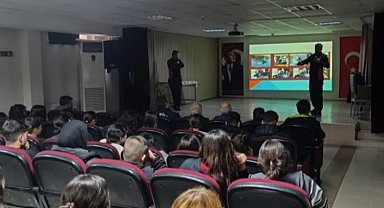 Salihli'de öğrencilere itfaiyecilik tanıtıldı