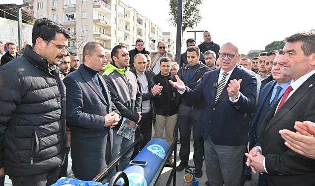 Saruhanlı merkezine daha verimli ve kesintisiz içme suyu