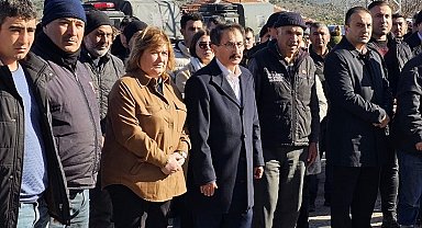 Sema Akıncı Kore Gazisi Ali Uslu'nun cenaze törenine katıldı