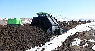 Talas'lı çiftçilere 5 yılda 4 bin ton kompost gübre desteği