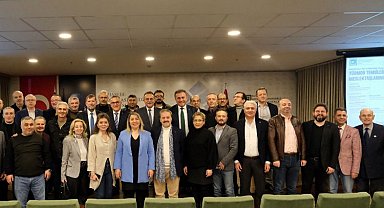 TÜRMOB temsilcileri Bursalı meslektaşlarıyla buluştu