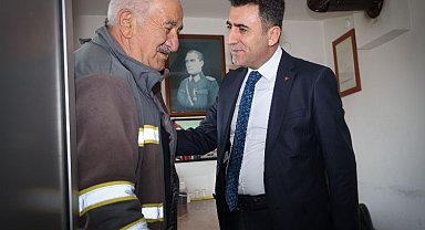Vali Aygöl'den Lokman Amca'ya teşekkür
