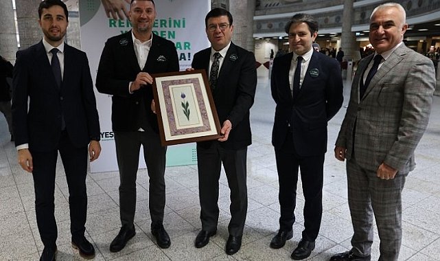 YEDAM Atölyeleri sergisi Yenikapı'da açıldı