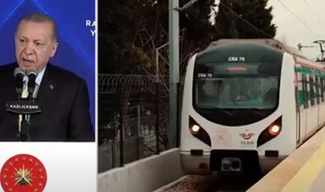 Yeni nesil ulaşım projesi hizmete girdi.. Sirkeci-Kazlıçeşme Hattı 15 gün ücretsiz