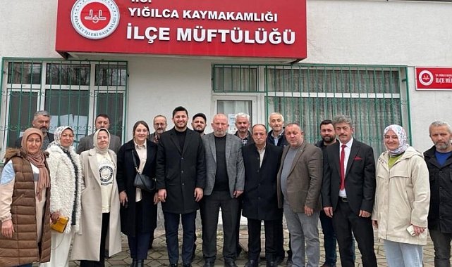 Yığılca'da AK Parti İGM adayları sahada