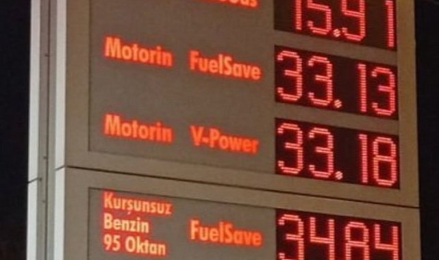 Akaryakıt istasyonlarındaki fiyat tabelalarına 'İletişim' yanıtı