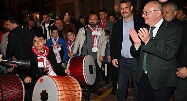 Akgün Mahallesi'nde Cengiz Ergün coşkusu