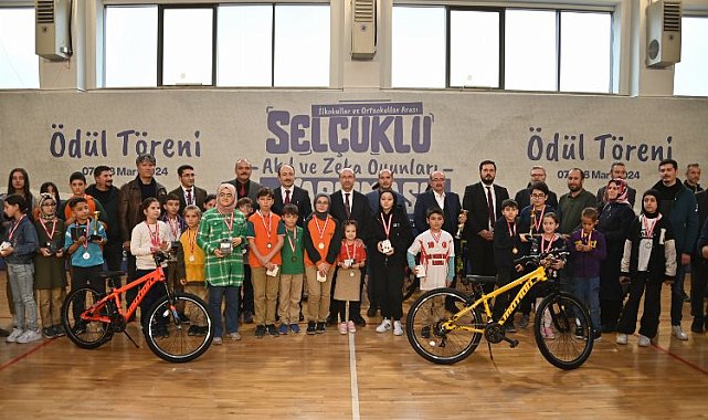Akıl, zeka oyunları ödülleri sahiplerini buldu