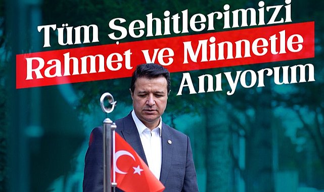 Arıkan'dan duygulandıran Çanakkale ve şehit paylaşımı