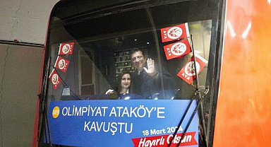 Ataköy-İkitelli metro hattı hizmete girdi