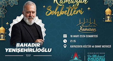 Bahadır Yenişehirlioğlu Nevşehir'de