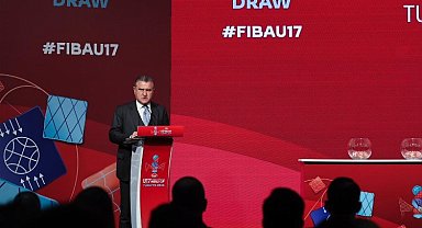 Bakan Bak, FIBA 17 Yaş Altı Dünya Kupası kura çekimine katıldı