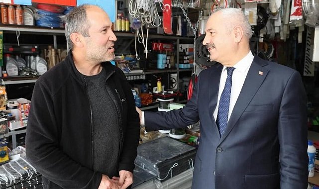 Başkan Adayı Büyükgöz küçük sanayi esnafını ziyaret etti