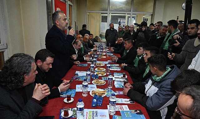 Başkan Aktaş'a Soğanlı'da yoğun ilgi