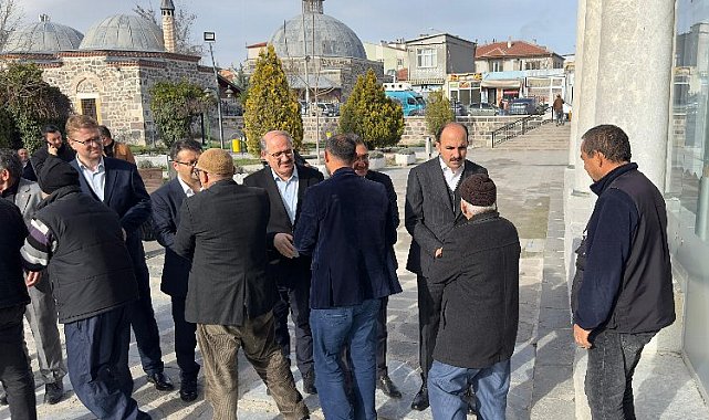 Başkan Altay Karapınar ve Ereğli'de vatandaşlarla buluştu