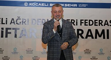 Başkan Büyükakın, Ağrı ve Trabzon il derneklerinin iftar programına katıldı